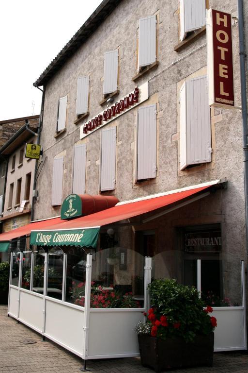 Logis Hotel L'Ange Couronne Belleville-sur-Saône Exteriör bild